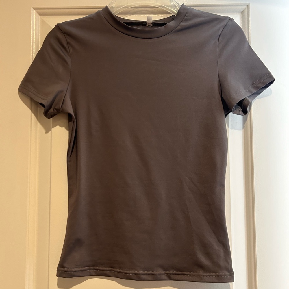 Athletic T Shirt, Size Small, Black